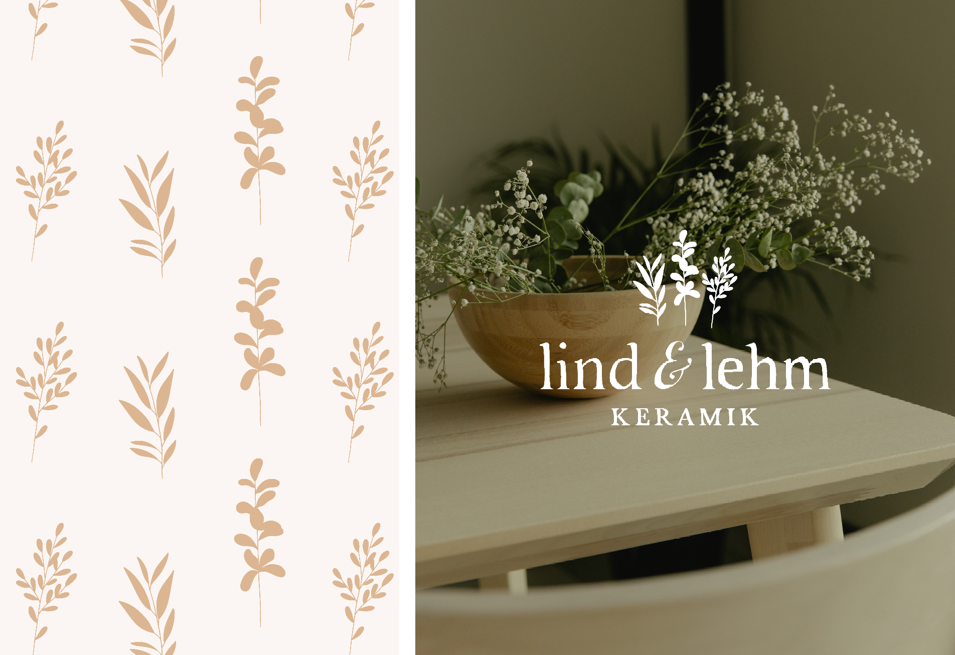 Logo Design für Keramik Label Filigranes handgezeichnetes Logo für Keramiklabel