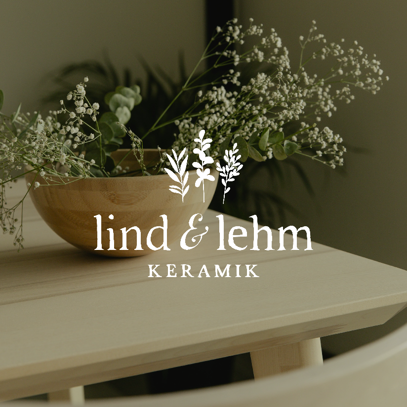 Branding für Handmade Keramik-Label Finales Logodesign für ein natürliches Keramiklabel – Branding & Identity Design